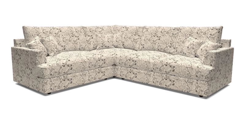 Slingsby Medium Fitted Cover Corner Unit RHF in Two Tone Plain Biscuit