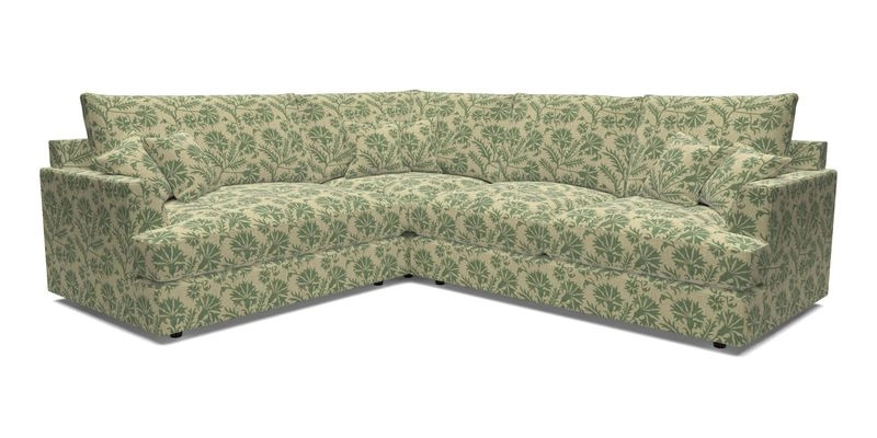 Slingsby Medium Fitted Cover Corner Unit RHF in Two Tone Plain Biscuit