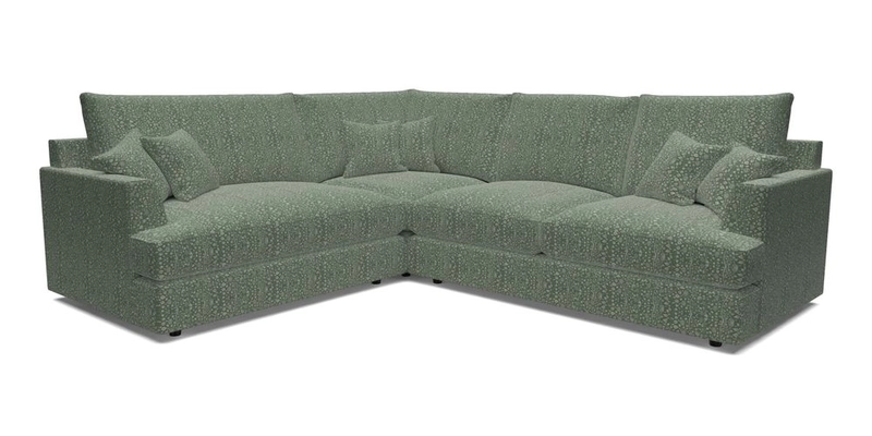 Slingsby Medium Fitted Cover Corner Unit RHF in Two Tone Plain Biscuit