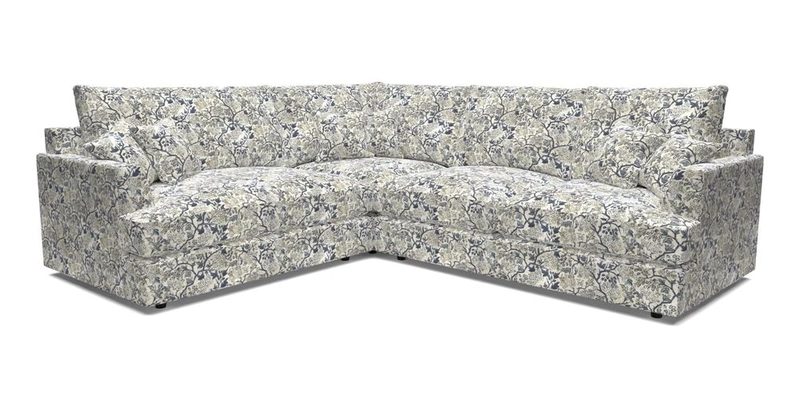 Slingsby Medium Fitted Cover Corner Unit RHF in Two Tone Plain Biscuit