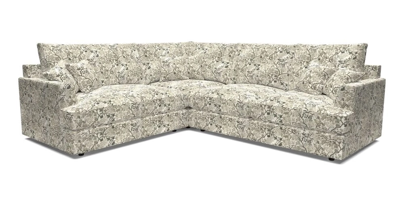 Slingsby Medium Fitted Cover Corner Unit RHF in Two Tone Plain Biscuit