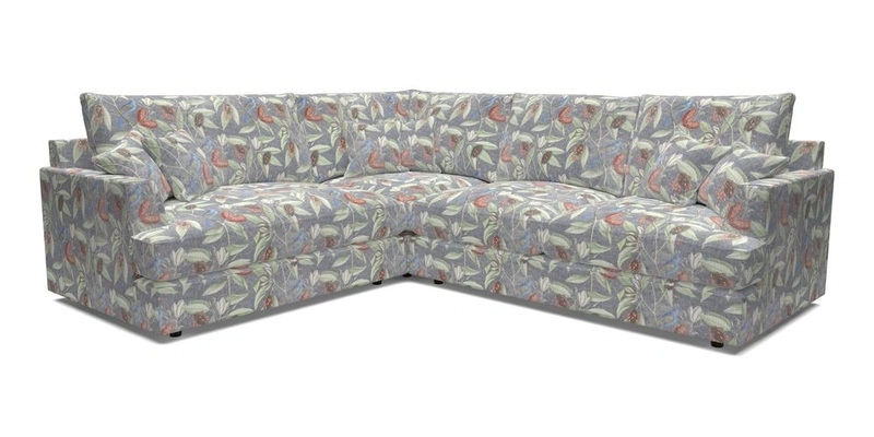 Slingsby Medium Fitted Cover Corner Unit RHF in Two Tone Plain Biscuit