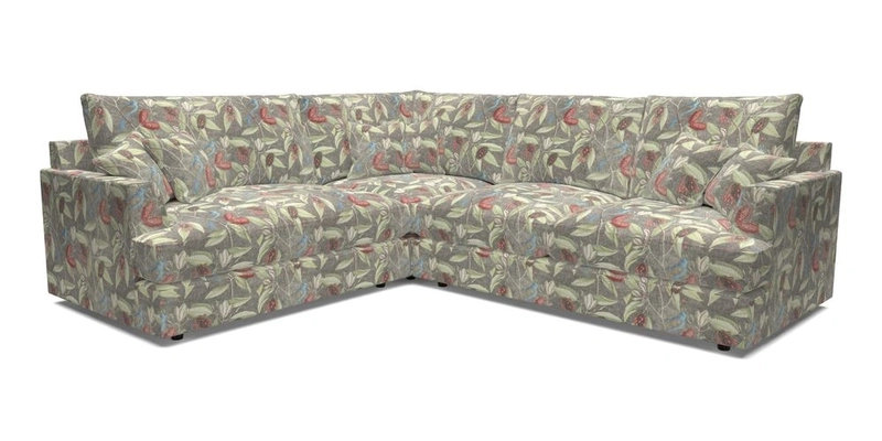 Slingsby Medium Fitted Cover Corner Unit RHF in Two Tone Plain Biscuit