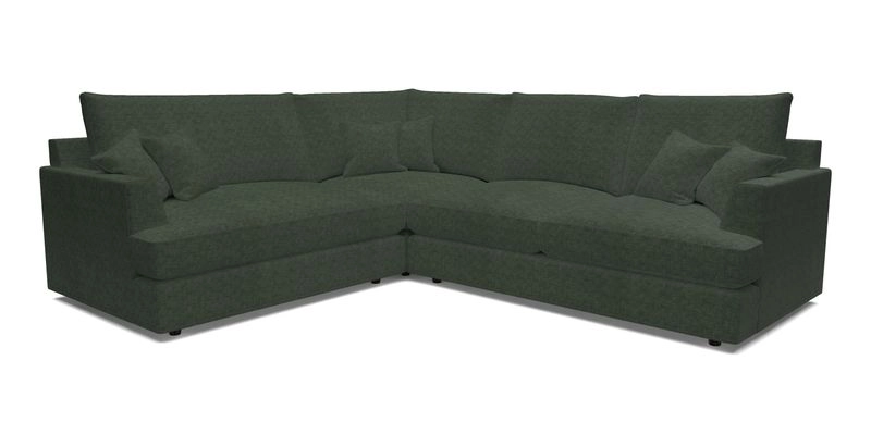 Slingsby Medium Fitted Cover Corner Unit RHF in Two Tone Plain Biscuit