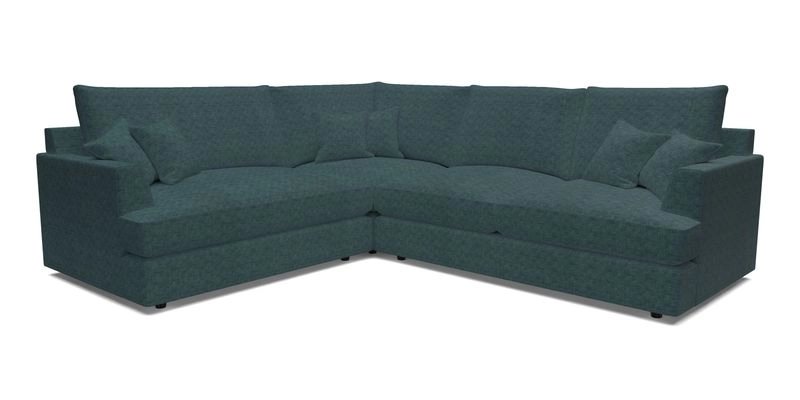 Slingsby Medium Fitted Cover Corner Unit RHF in Two Tone Plain Biscuit