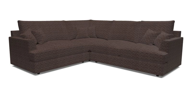 Slingsby Medium Fitted Cover Corner Unit RHF in Two Tone Plain Biscuit