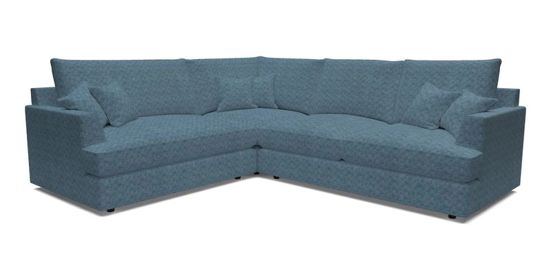 Slingsby Medium Fitted Cover Corner Unit RHF in Two Tone Plain Biscuit