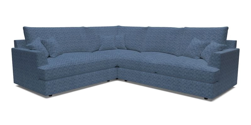 Slingsby Medium Fitted Cover Corner Unit RHF in Two Tone Plain Biscuit