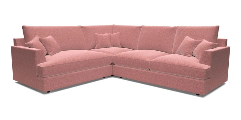 Slingsby Medium Fitted Cover Corner Unit RHF in Two Tone Plain Biscuit