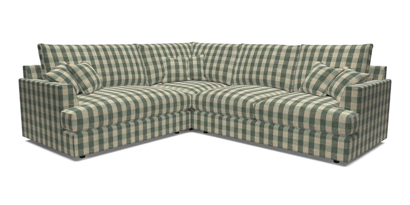 Slingsby Medium Fitted Cover Corner Unit RHF in Two Tone Plain Biscuit