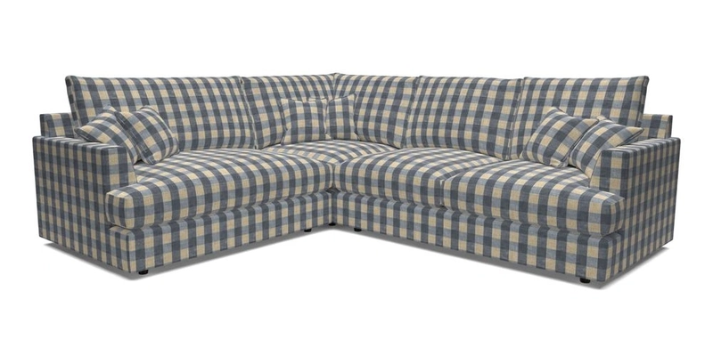 Slingsby Medium Fitted Cover Corner Unit RHF in Two Tone Plain Biscuit