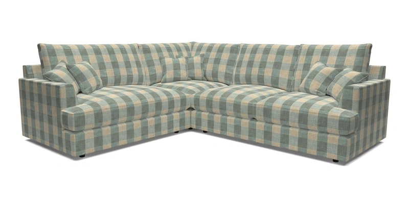 Slingsby Medium Fitted Cover Corner Unit RHF in Two Tone Plain Biscuit