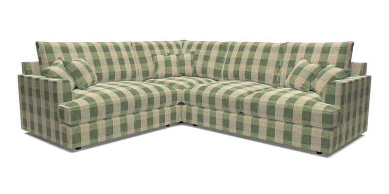 Slingsby Medium Fitted Cover Corner Unit RHF in Two Tone Plain Biscuit