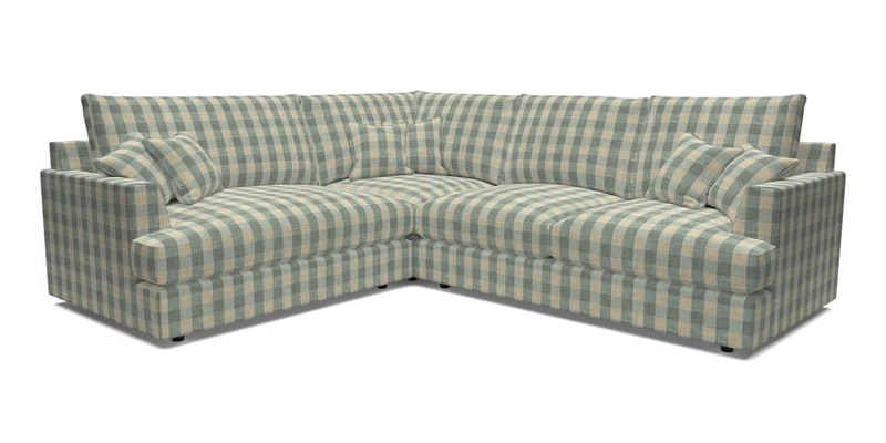 Slingsby Medium Fitted Cover Corner Unit RHF in Two Tone Plain Biscuit