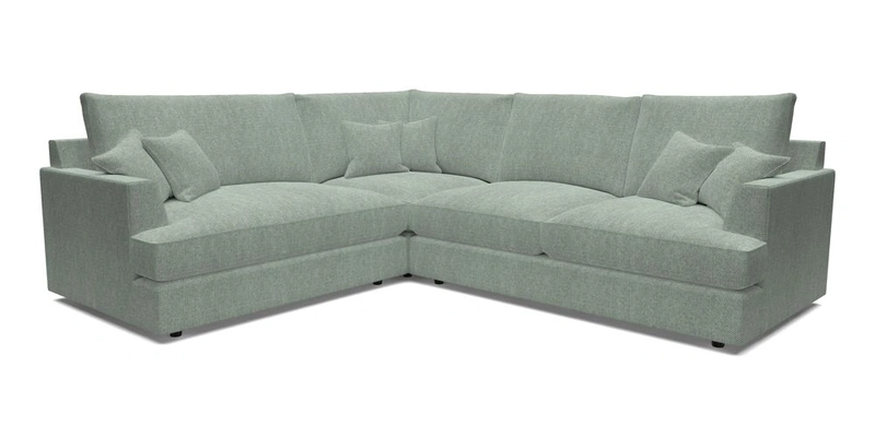 Slingsby Medium Fitted Cover Corner Unit RHF in Two Tone Plain Biscuit