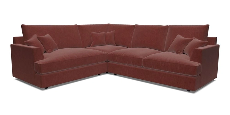 Slingsby Medium Fitted Cover Corner Unit RHF in Two Tone Plain Biscuit