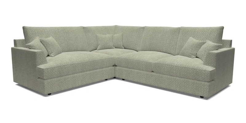 Slingsby Medium Fitted Cover Corner Unit RHF in Two Tone Plain Biscuit