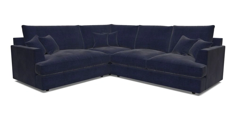Slingsby Medium Fitted Cover Corner Unit RHF in Two Tone Plain Biscuit