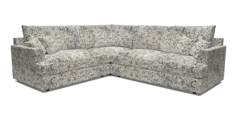 Slingsby Medium Fitted Cover Corner Unit RHF in Two Tone Plain Biscuit