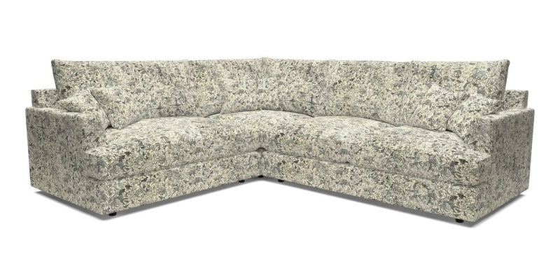 Slingsby Medium Fitted Cover Corner Unit RHF in Two Tone Plain Biscuit