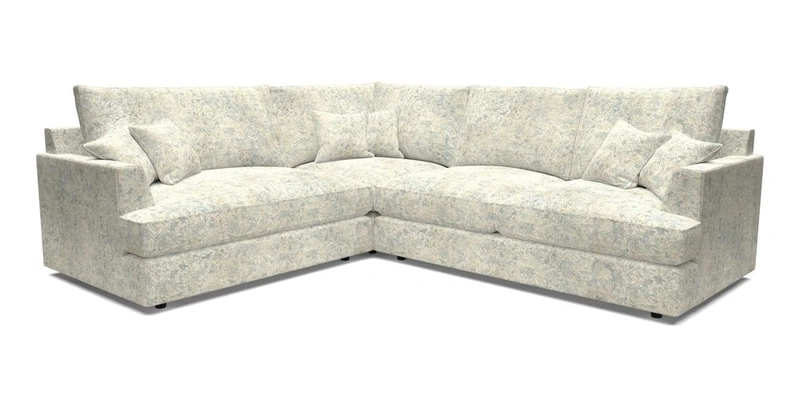 Slingsby Medium Fitted Cover Corner Unit RHF in Two Tone Plain Biscuit