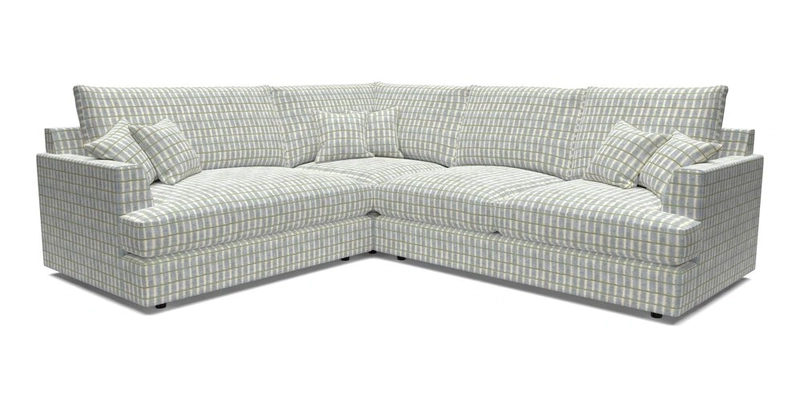 Slingsby Medium Fitted Cover Corner Unit RHF in Two Tone Plain Biscuit