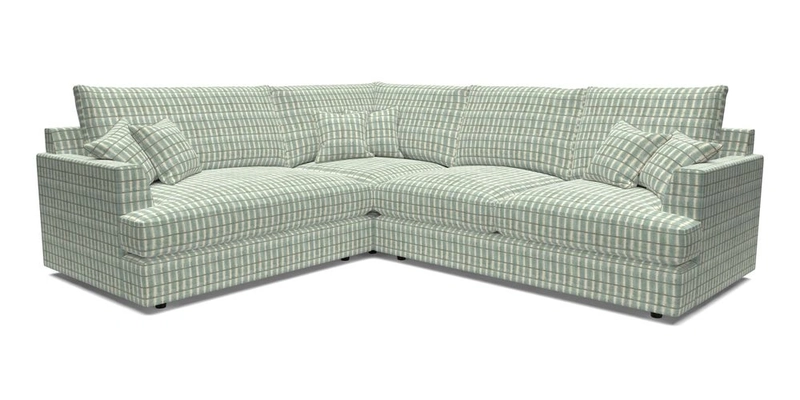 Slingsby Medium Fitted Cover Corner Unit RHF in Two Tone Plain Biscuit