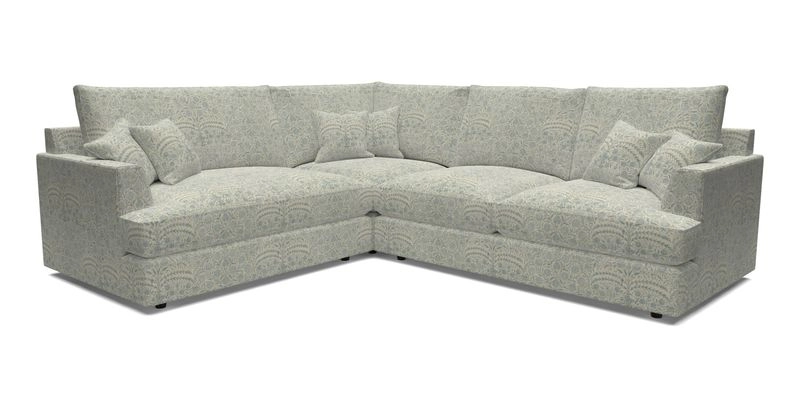 Slingsby Medium Fitted Cover Corner Unit RHF in Two Tone Plain Biscuit