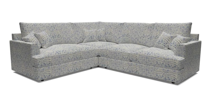 Slingsby Medium Fitted Cover Corner Unit RHF in Two Tone Plain Biscuit