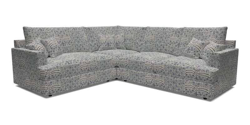 Slingsby Medium Fitted Cover Corner Unit RHF in Two Tone Plain Biscuit