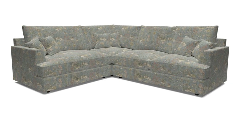 Slingsby Medium Fitted Cover Corner Unit RHF in Two Tone Plain Biscuit