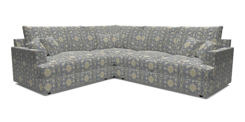 Slingsby Medium Fitted Cover Corner Unit RHF in Two Tone Plain Biscuit