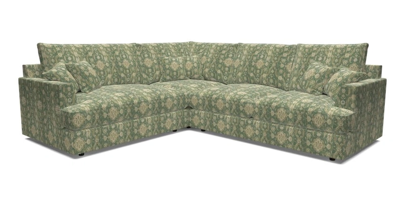 Slingsby Medium Fitted Cover Corner Unit RHF in Two Tone Plain Biscuit