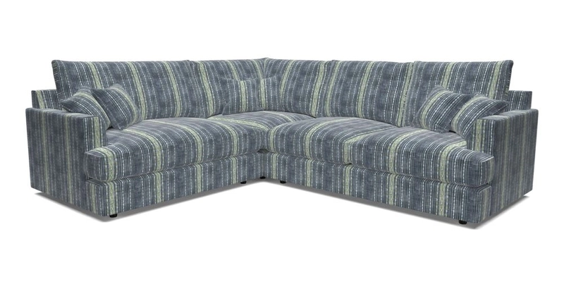 Slingsby Medium Fitted Cover Corner Unit RHF in Two Tone Plain Biscuit