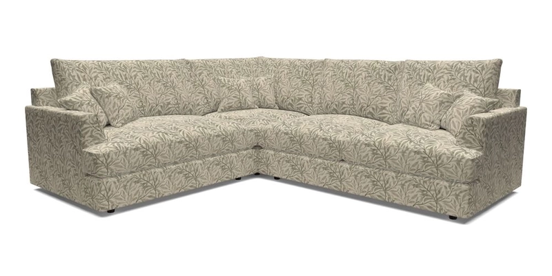 Slingsby Medium Fitted Cover Corner Unit RHF in Two Tone Plain Biscuit