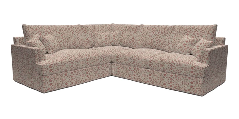 Slingsby Medium Fitted Cover Corner Unit RHF in Two Tone Plain Biscuit
