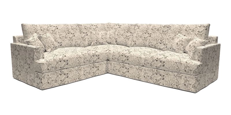 Slingsby Medium Fitted Cover Corner Unit RHF in Two Tone Plain Biscuit