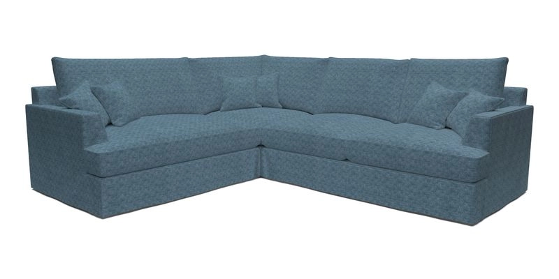 Slingsby Medium Fitted Cover Corner Unit RHF in Two Tone Plain Biscuit