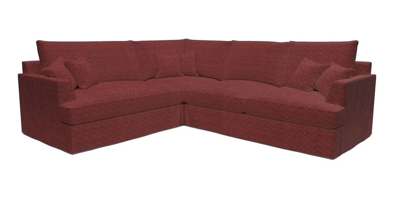 Slingsby Medium Fitted Cover Corner Unit RHF in Two Tone Plain Biscuit