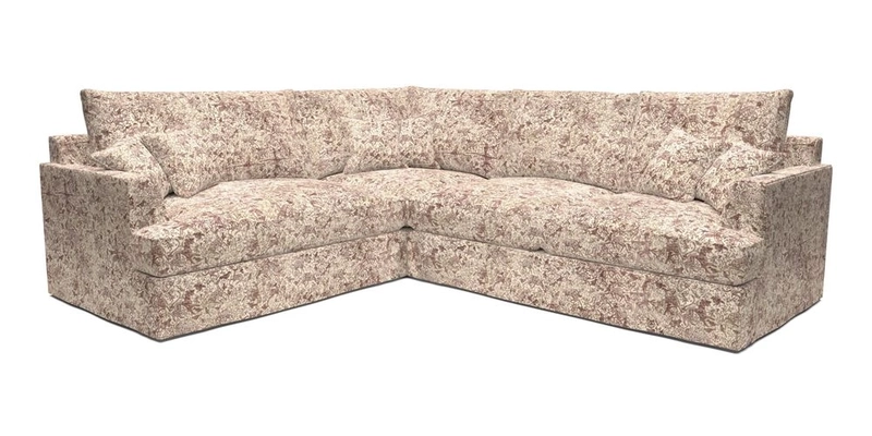 Slingsby Medium Fitted Cover Corner Unit RHF in Two Tone Plain Biscuit