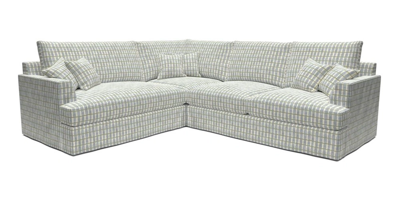 Slingsby Medium Fitted Cover Corner Unit RHF in Two Tone Plain Biscuit