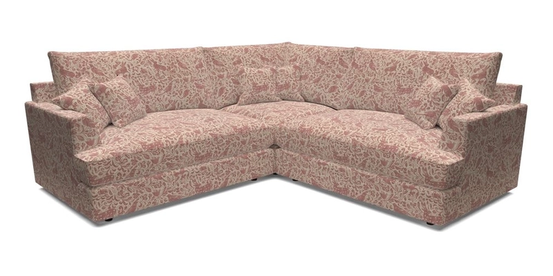 Slingsby Small Fitted Cover Corner Unit LHF & RHF in Two Tone Plain Biscuit.  Loose cover version available