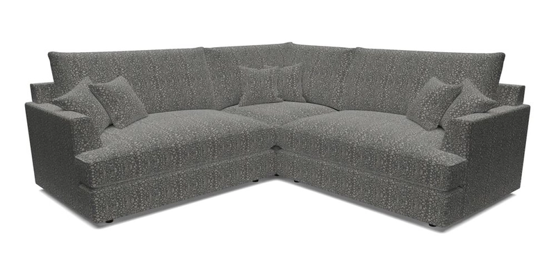 Slingsby Small Fitted Cover Corner Unit LHF & RHF in Two Tone Plain Biscuit.  Loose cover version available