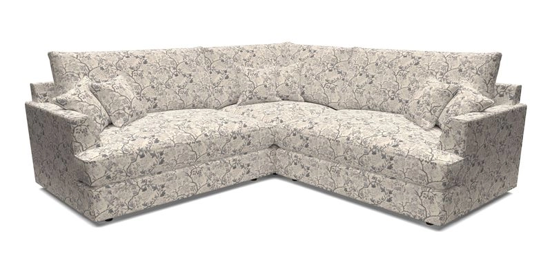 Slingsby Small Fitted Cover Corner Unit LHF & RHF in Two Tone Plain Biscuit.  Loose cover version available