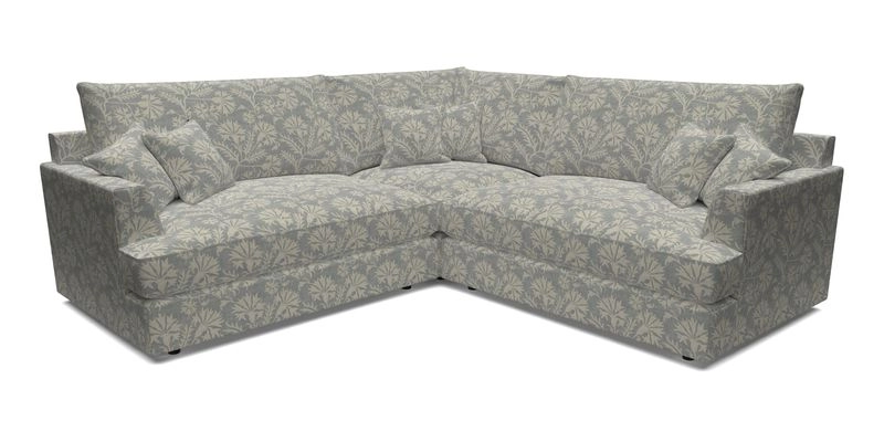 Slingsby Small Fitted Cover Corner Unit LHF & RHF in Two Tone Plain Biscuit.  Loose cover version available