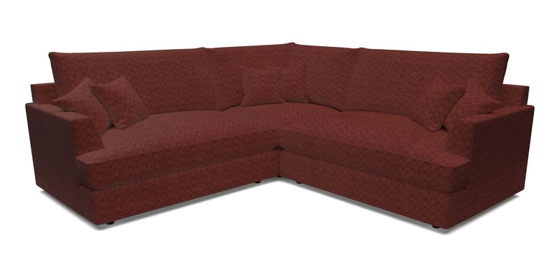 Slingsby Small Fitted Cover Corner Unit LHF & RHF in Two Tone Plain Biscuit.  Loose cover version available