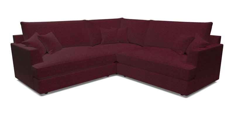 Slingsby Small Fitted Cover Corner Unit LHF & RHF in Two Tone Plain Biscuit.  Loose cover version available