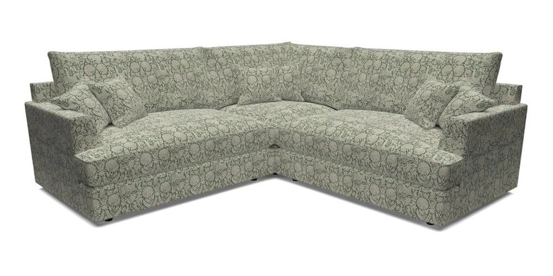 Slingsby Small Fitted Cover Corner Unit LHF & RHF in Two Tone Plain Biscuit.  Loose cover version available