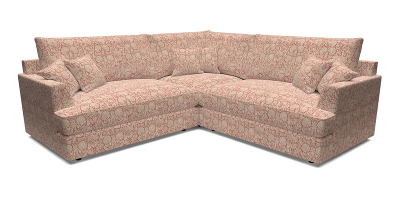 Slingsby Small Fitted Cover Corner Unit LHF & RHF in Two Tone Plain Biscuit.  Loose cover version available