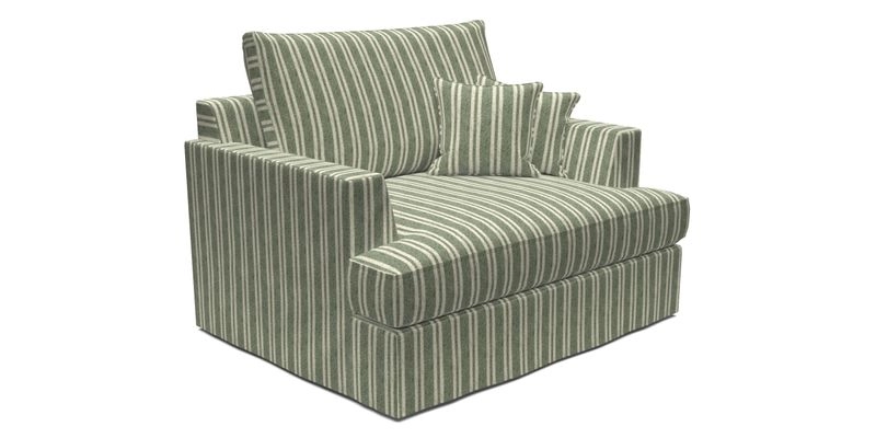 Slingsby Snuggler Fitted Cover Sofa in Two Tone Plain Biscuit.  Loose cover version available